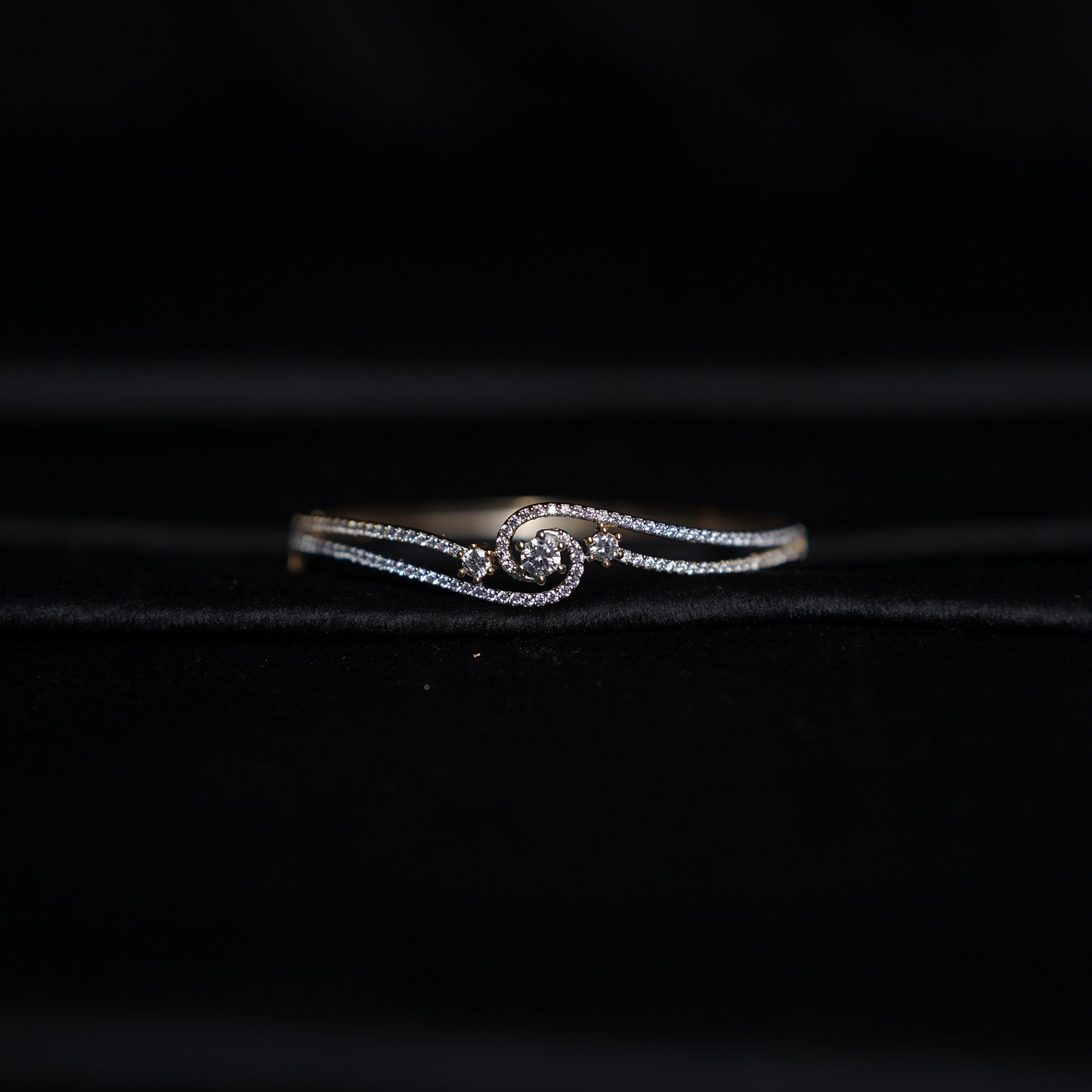 Gilded Zirconia Glam
