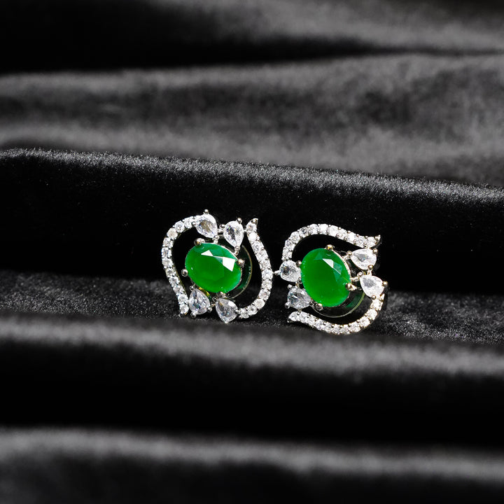 Emerald Studs