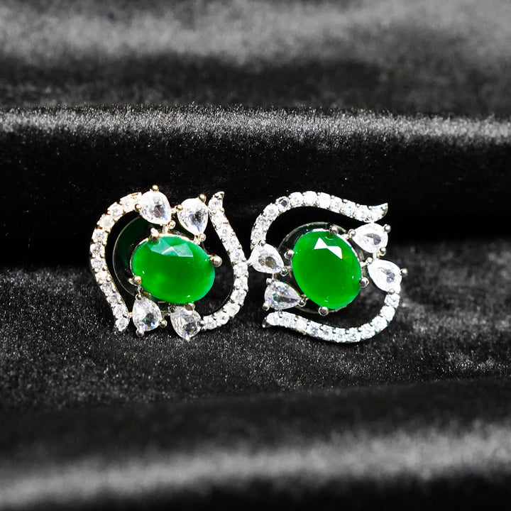 Emerald Studs