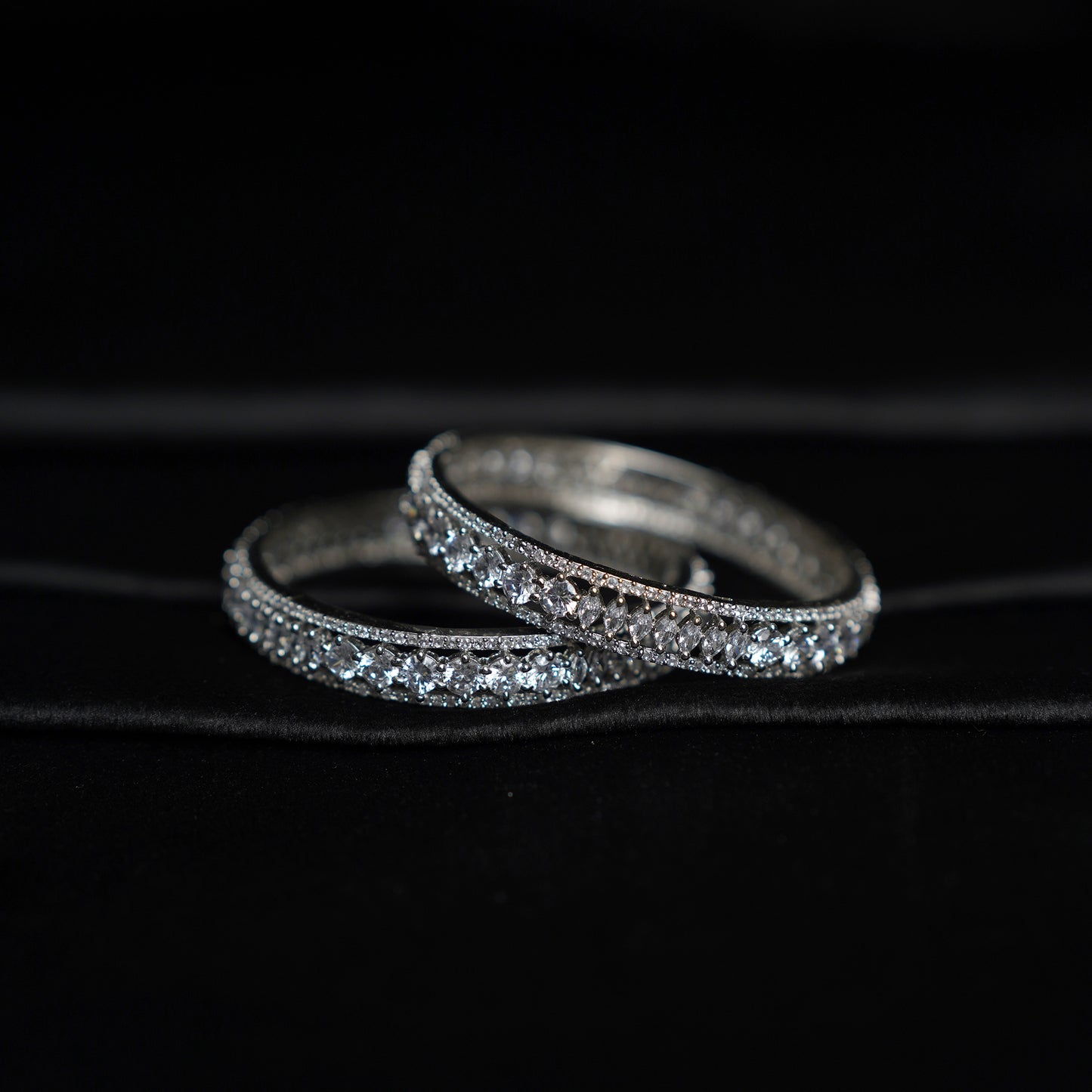 Glittering Ice Bangle