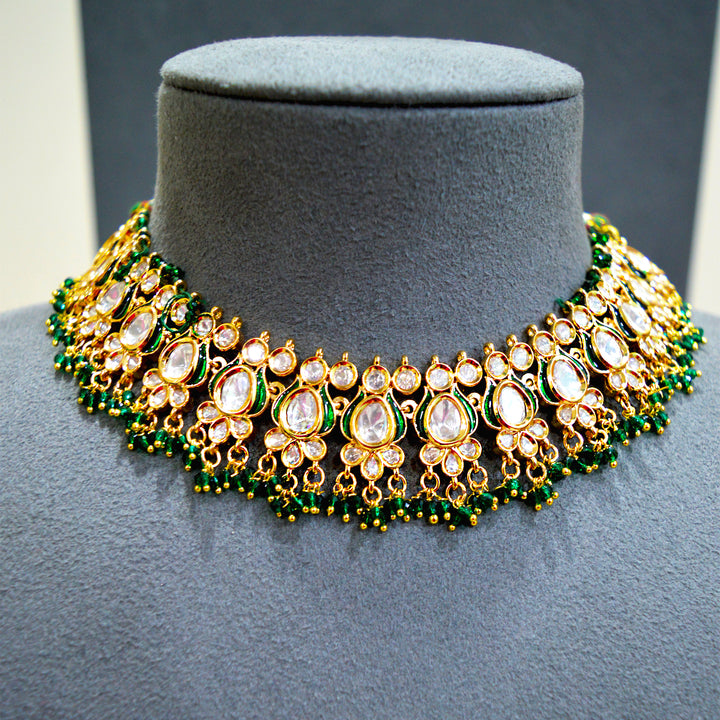 Polki Gold Necklace