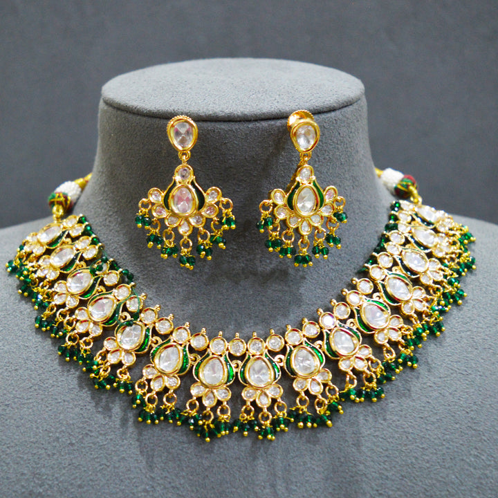 Polki Gold Necklace