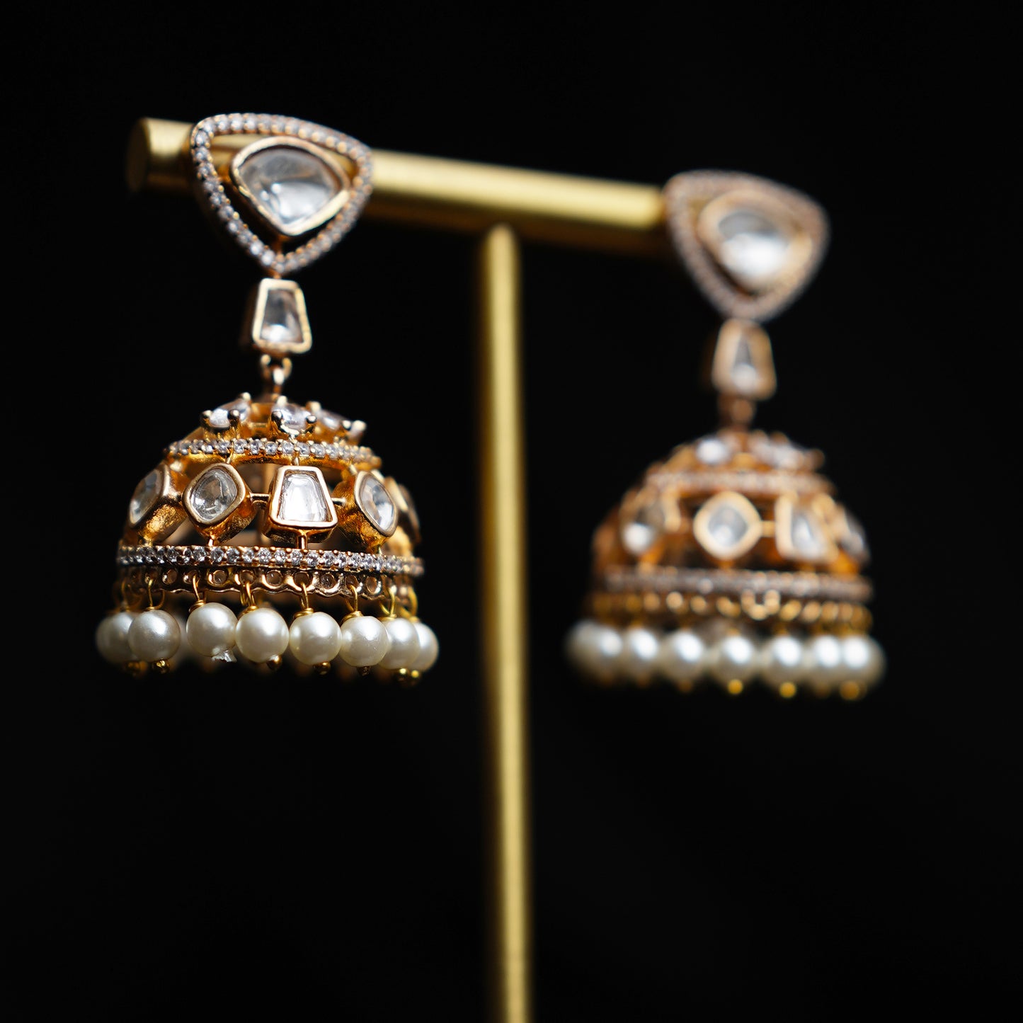 Stardust Jhumka
