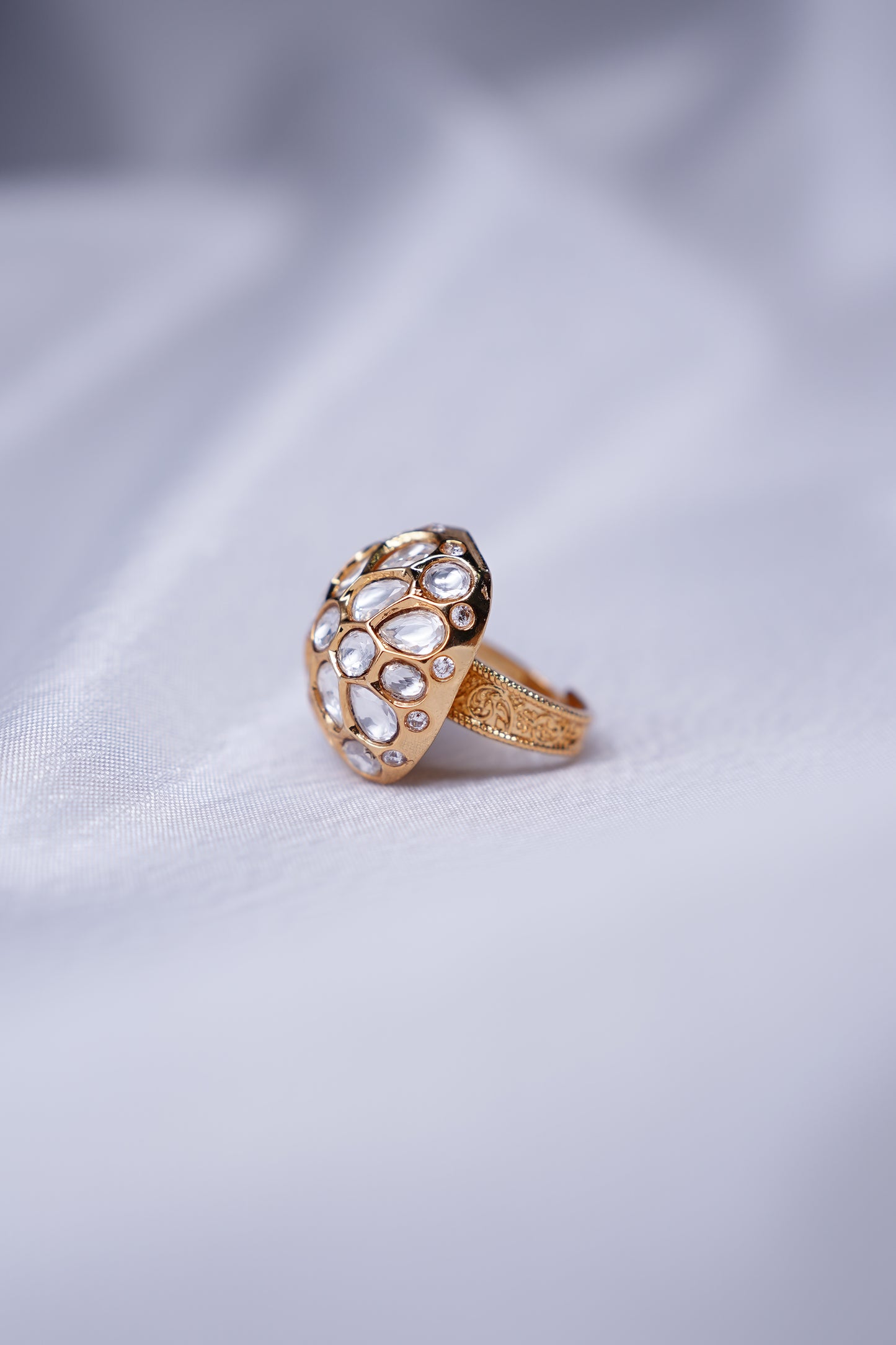 Semi circle ring