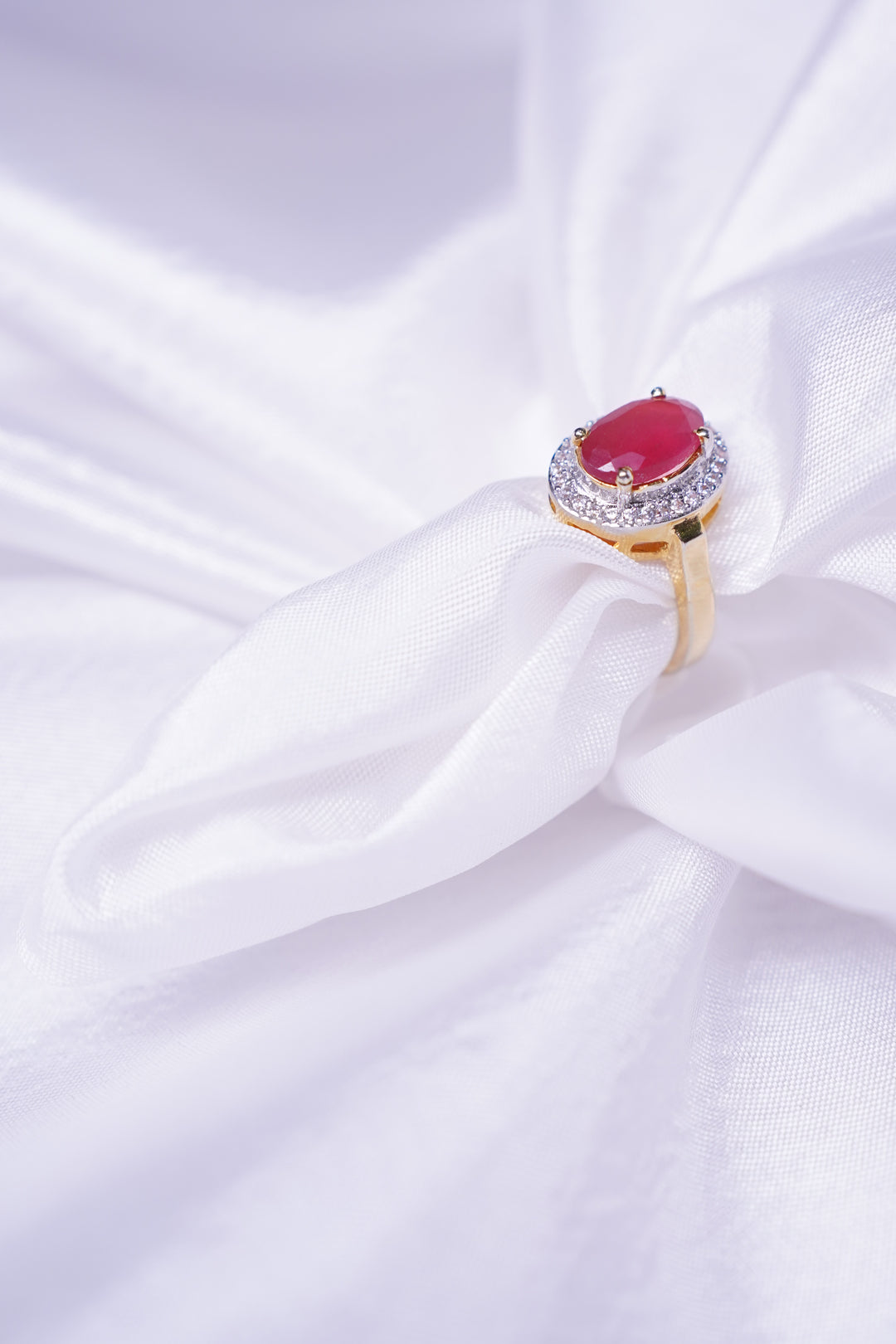 Ruby inspired ring