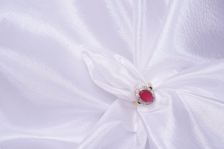 Ruby inspired ring