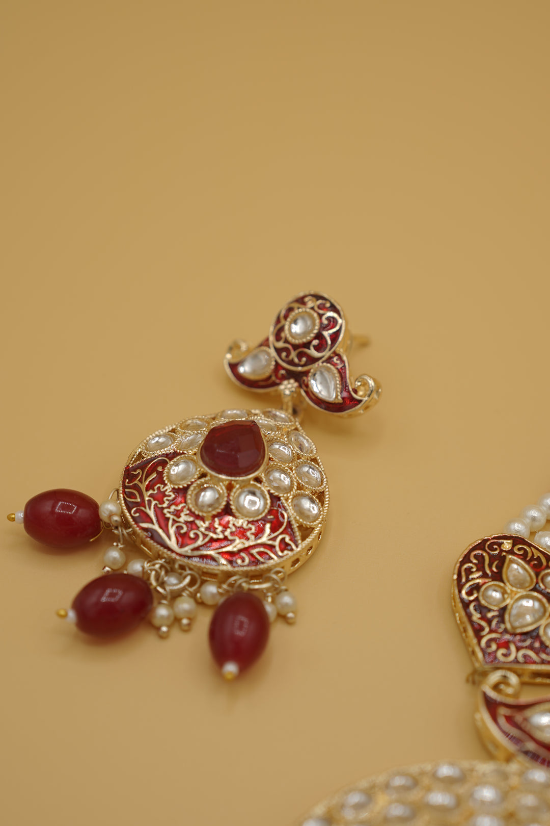 Kundan polki Mala