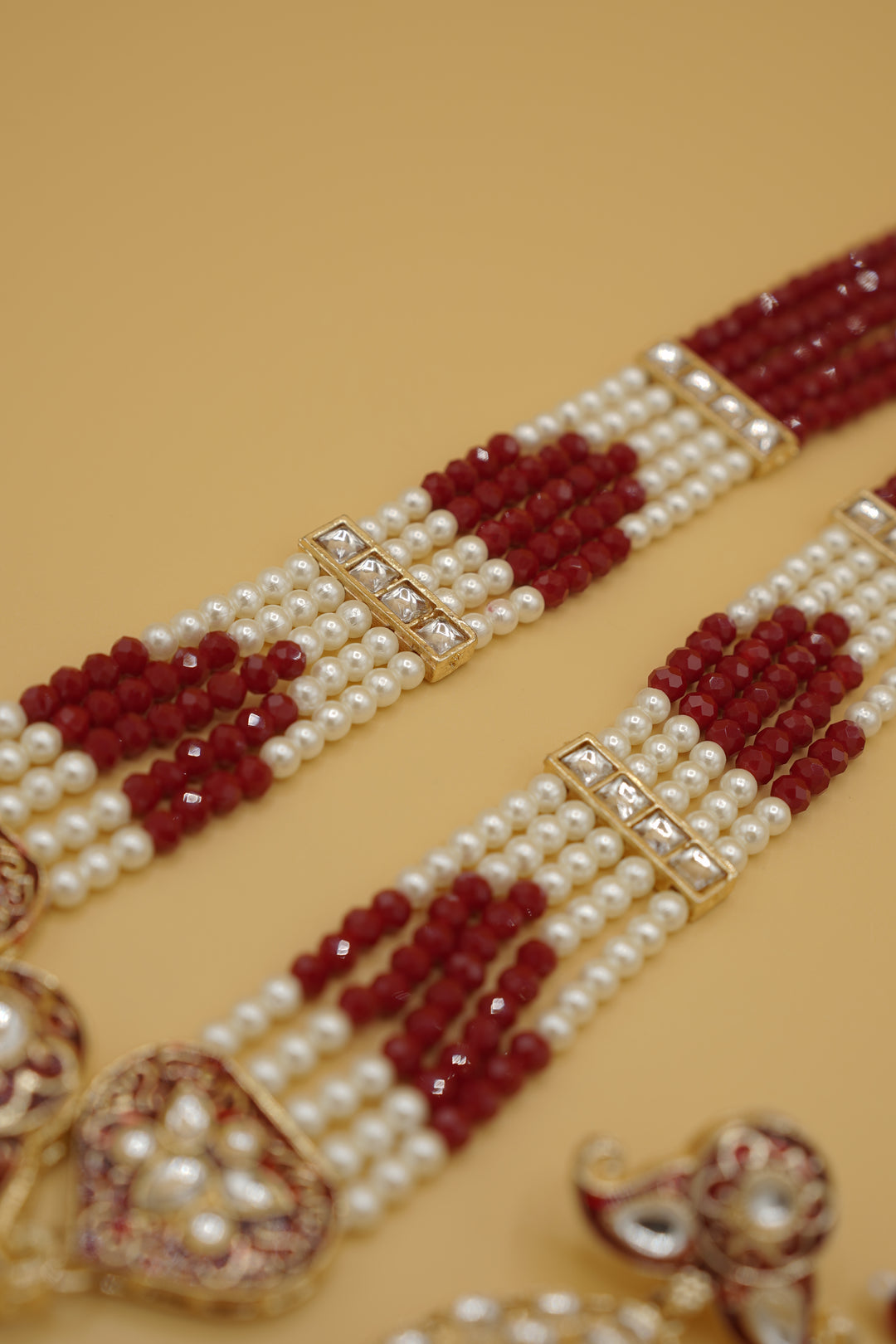 Kundan polki Mala
