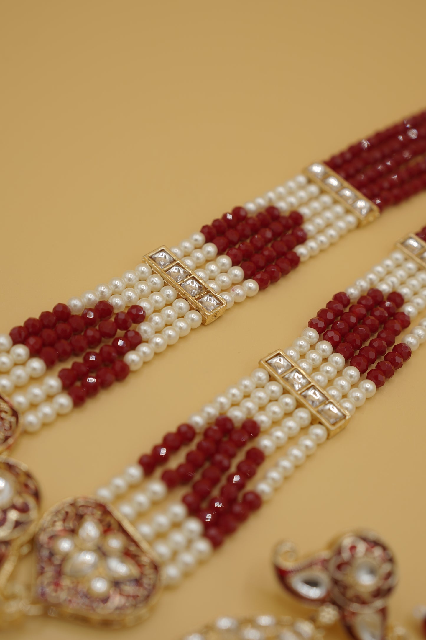 Kundan polki Mala