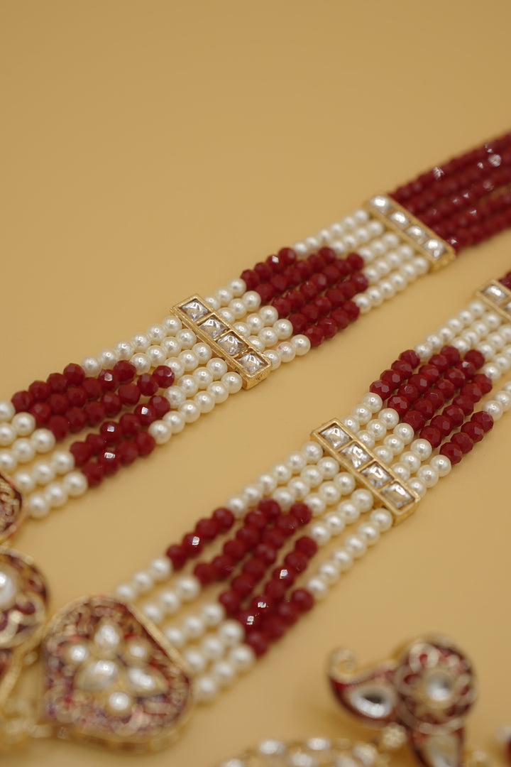 Kundan polki Mala