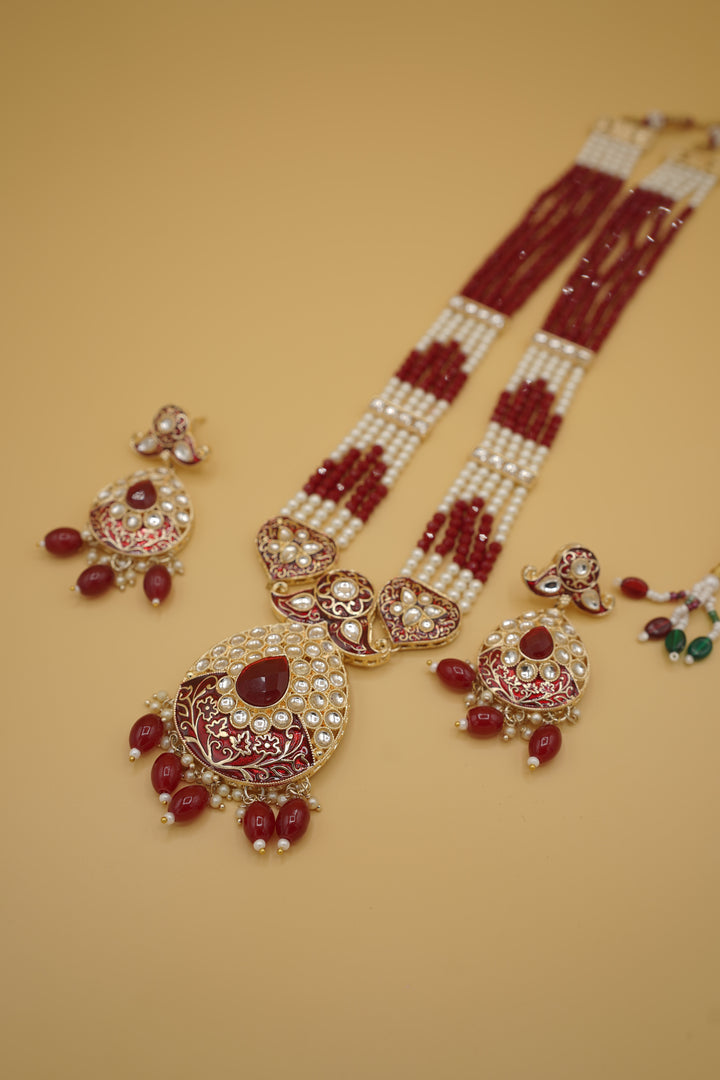 Kundan polki Mala