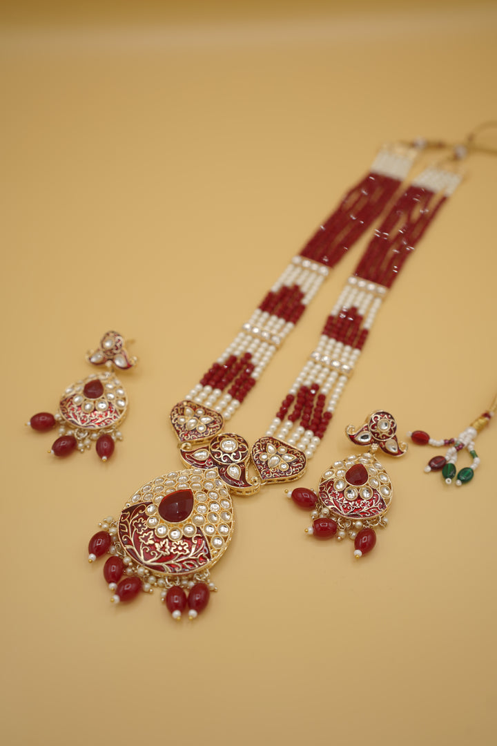 Kundan polki Mala