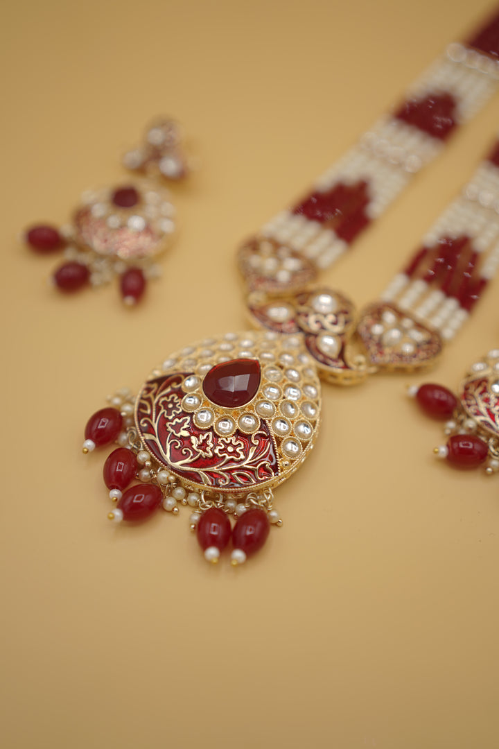Kundan polki Mala